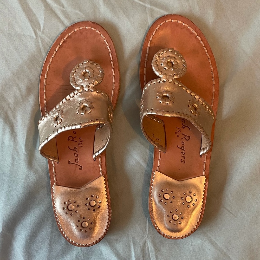 Size 7 Champagne Jack Rodgers